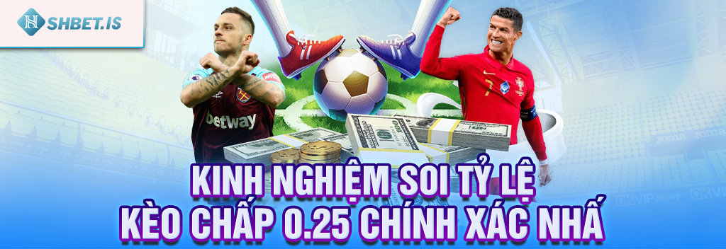 Kèo chấp 025 là gì? Hướng dẫn xem tỷ lệ kèo trong bóng đá 3 Kinh nghiệm soi tỷ lệ kèo chấp 0.25 chính xác nhất